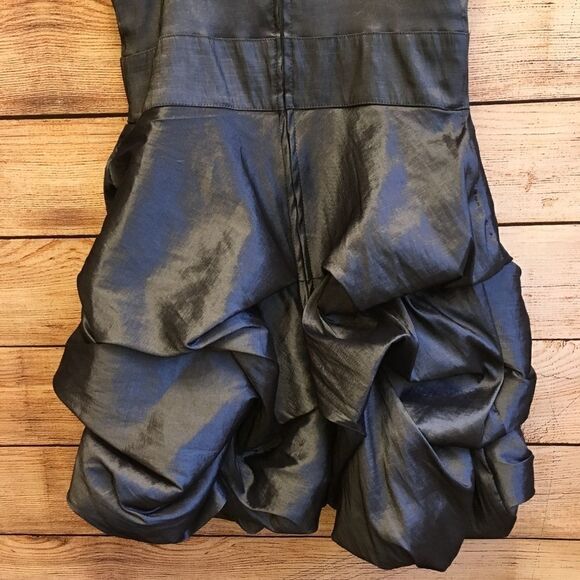 MASQUERADE STRAPLESS RUFFLED SKIRT DRESS‎ - Picture 2 of 8